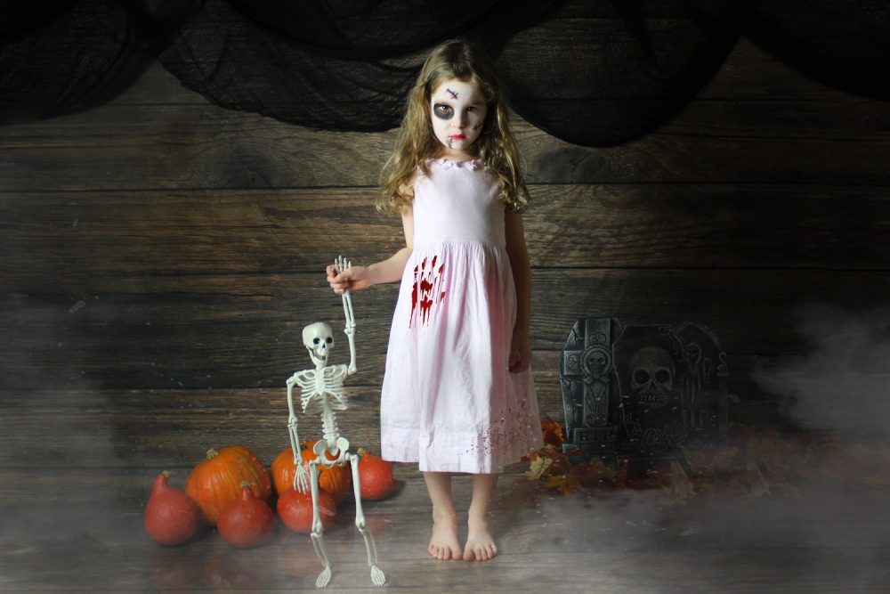 Halloween zombie girl costume