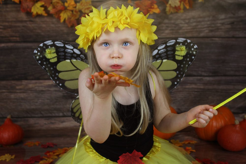 Halloween butterfly girl costume